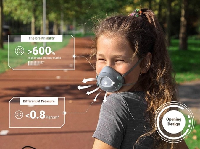 三维扫描黑科技产品——提供贴身舒适保护的儿童口罩